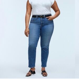 Madewell The Plus Curvy Stovepipe Jeans